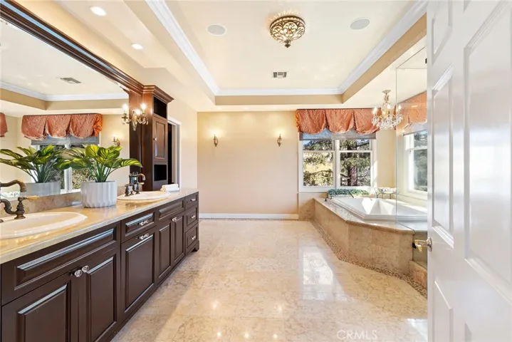 Primary Bathroom with Double Vanity