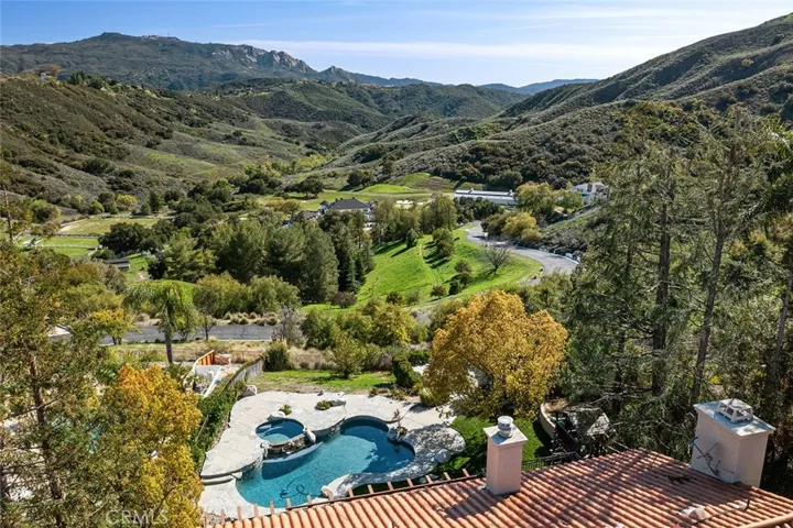 Aerial of Back Yard