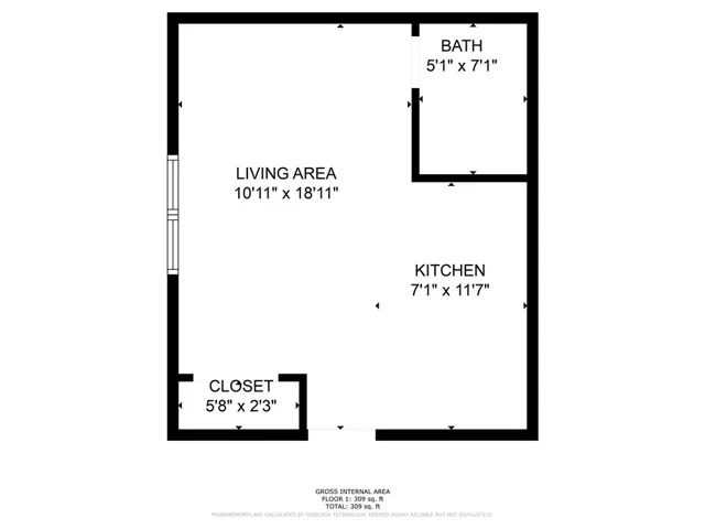 Floor Plan of Omelveny Unit.