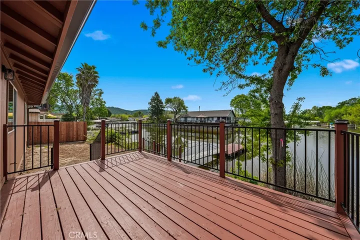 Deck with water view