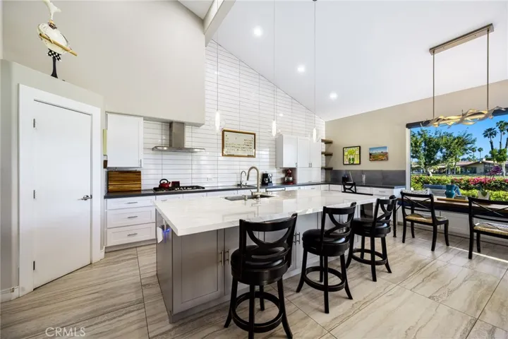expansive kitchen