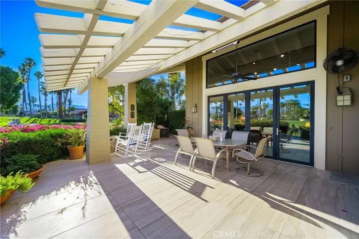 expanded back patio