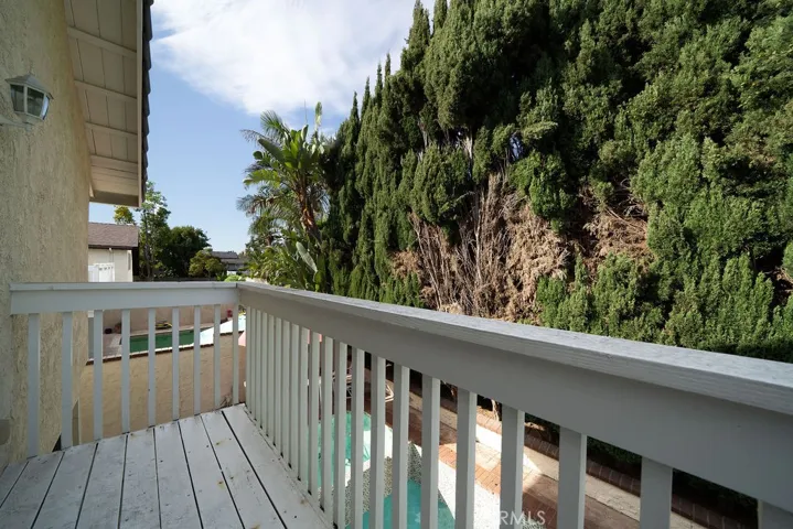 Balcony off Primary Bedroom