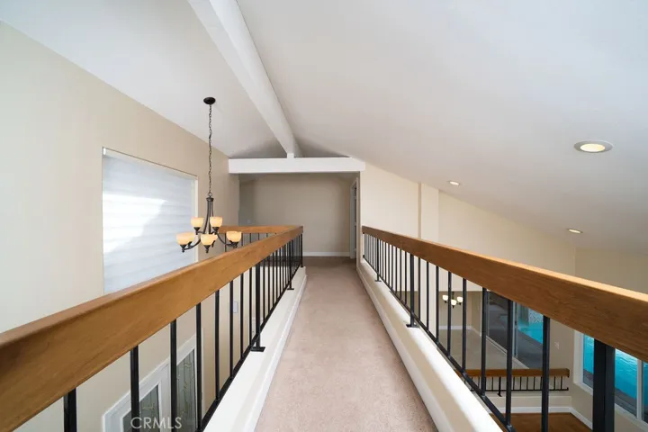 Upstairs walkway