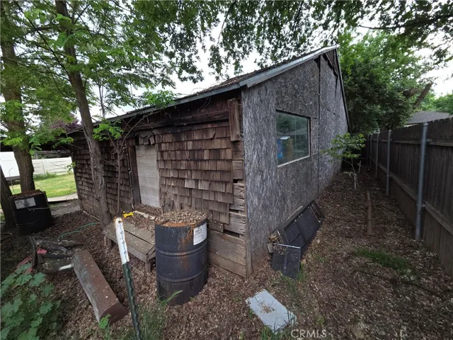 Former Guest House and Shop West and South sides.