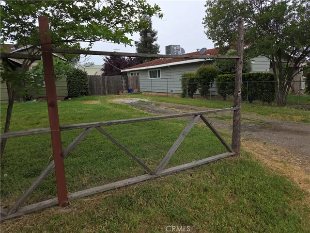 North side of front yard.