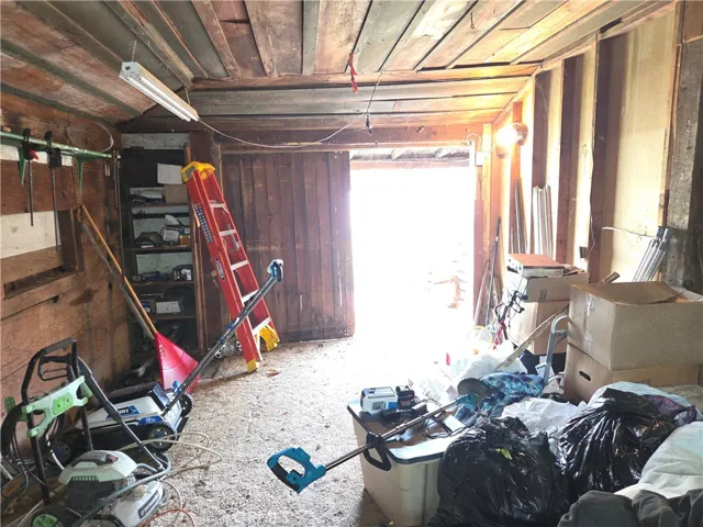 Reverse view of Former Guest House Shop/Storage area.