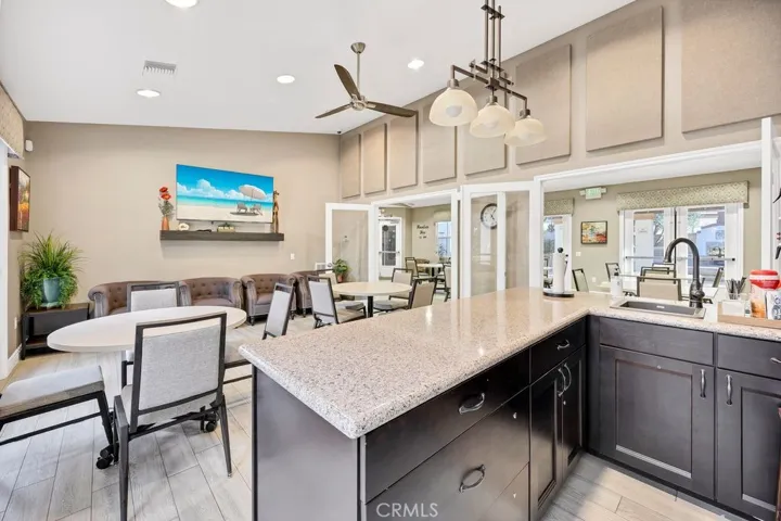 HOA- club house kitchen