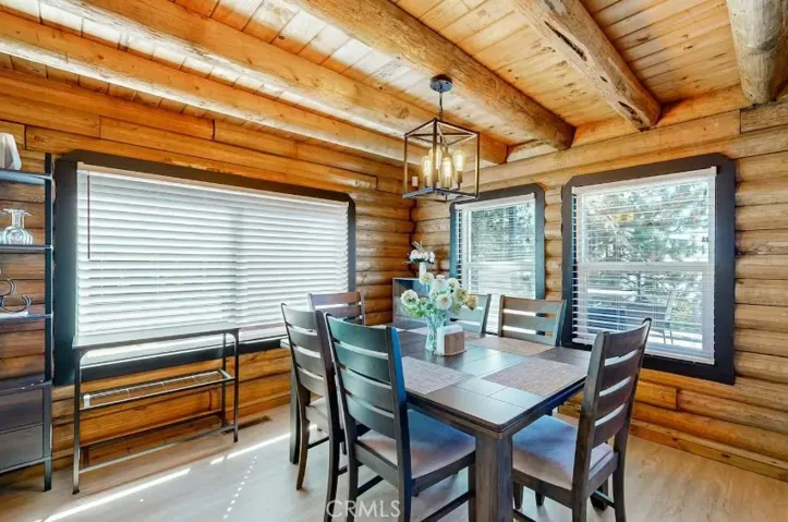Large windows on every wall with views