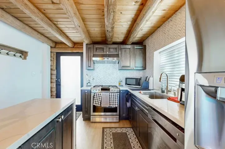 All stainless steel appliances