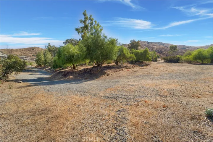 Lower area of parcel.