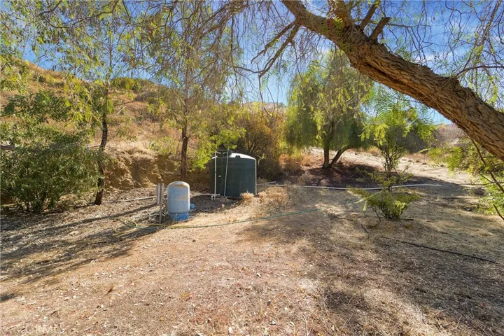Domestic well on subject property.