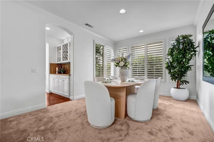 Formal dining room