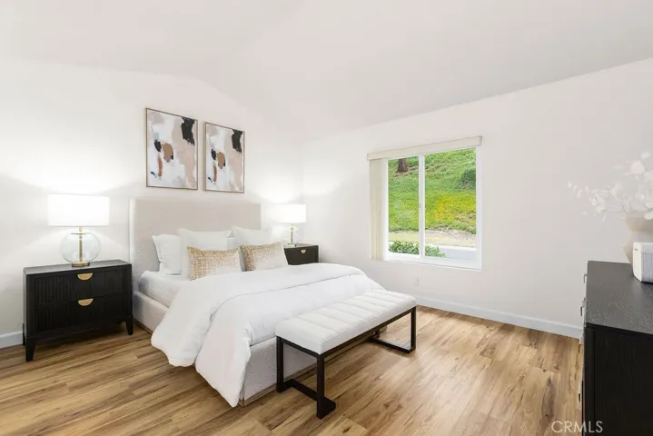 Spacious primary with en suite bathroom