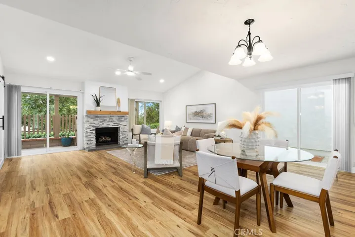 Spacious great room.