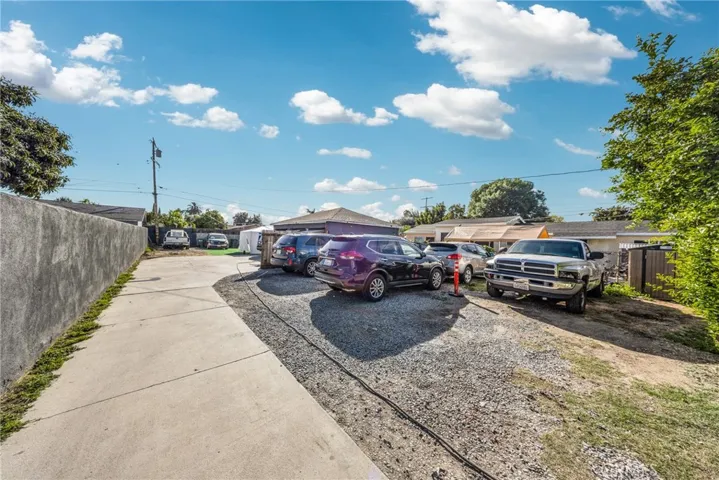 Garages and Back of Property