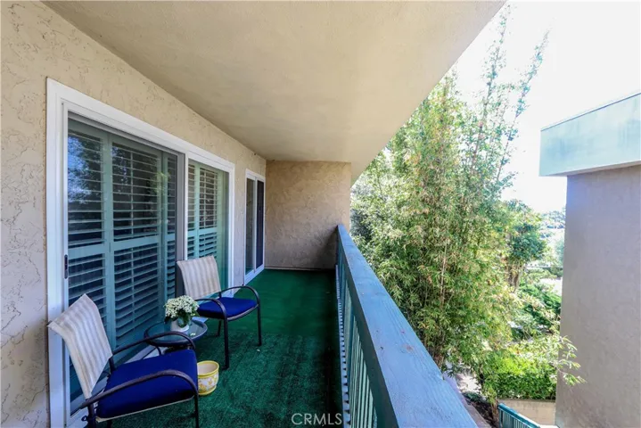 Balcony full length of Unit