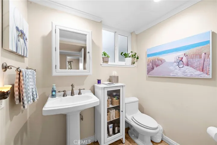 Full bathroom located on the first floor