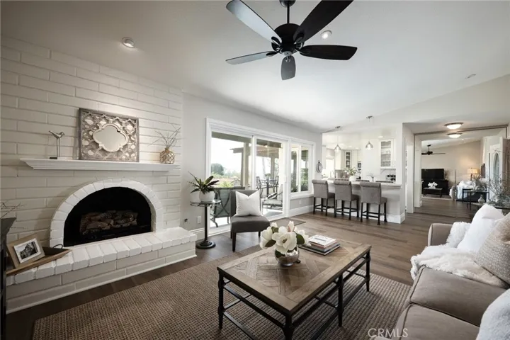 Stunning, upgraded two bedroom, single-story home in Casta del Sol with a view!
