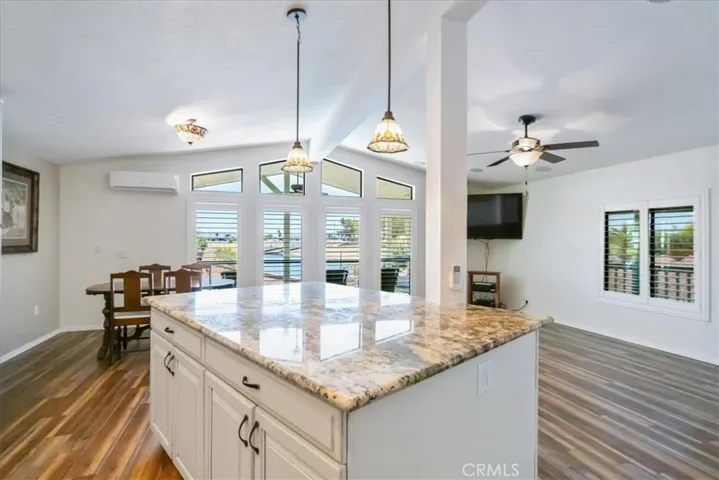 Large kitchen island