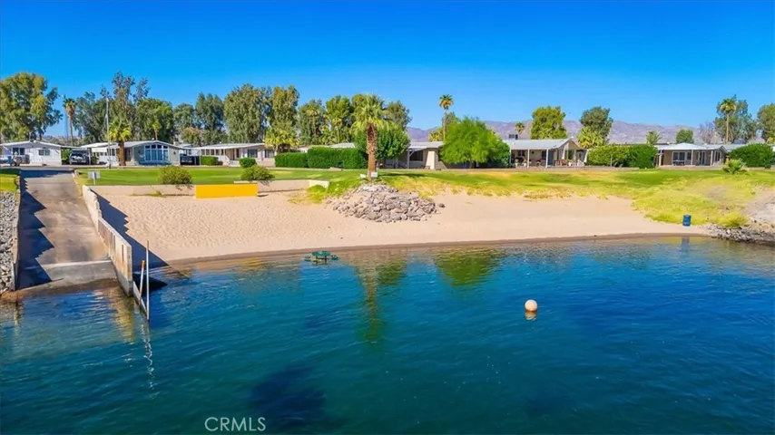 One of the private Beaches and Boat launch