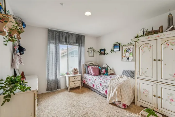 Bedroom connecting to Jack and Jill Bathroom