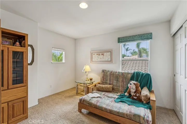 Bedroom connecting to Jack and Jill Bathroom