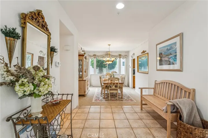 Entry toward dining room