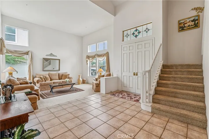 Entry and living room