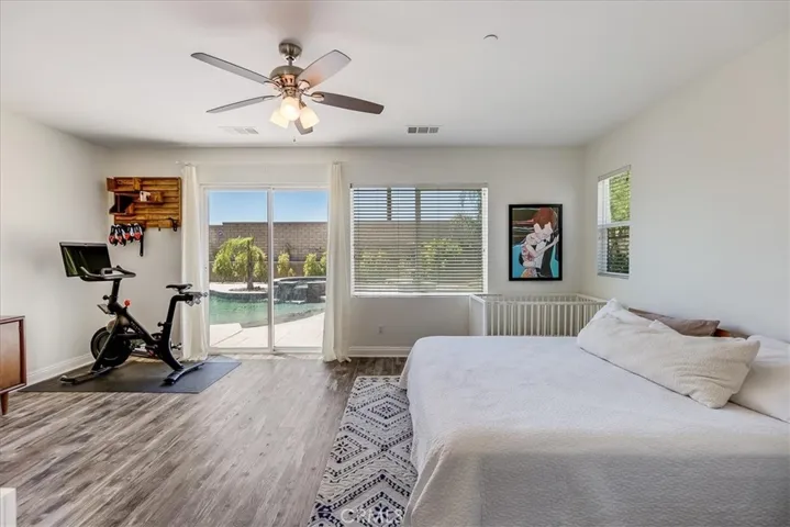 Primary with ceiling fan