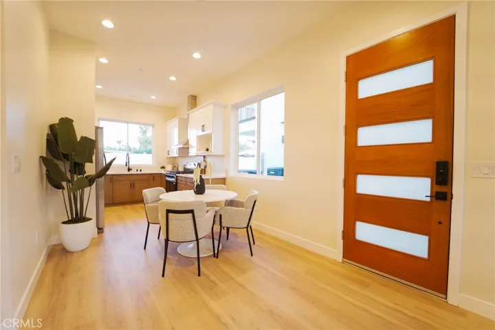 Staged before tenant moved in