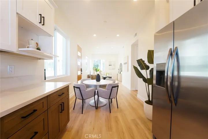 Staged before tenant moved in