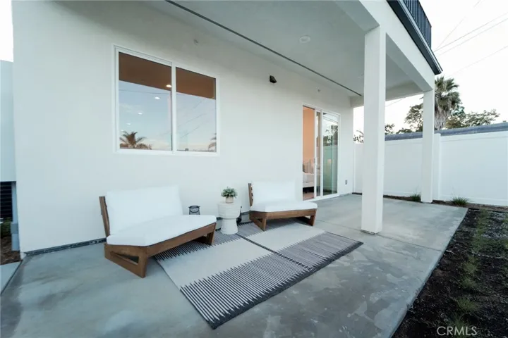 Staged before tenant moved in