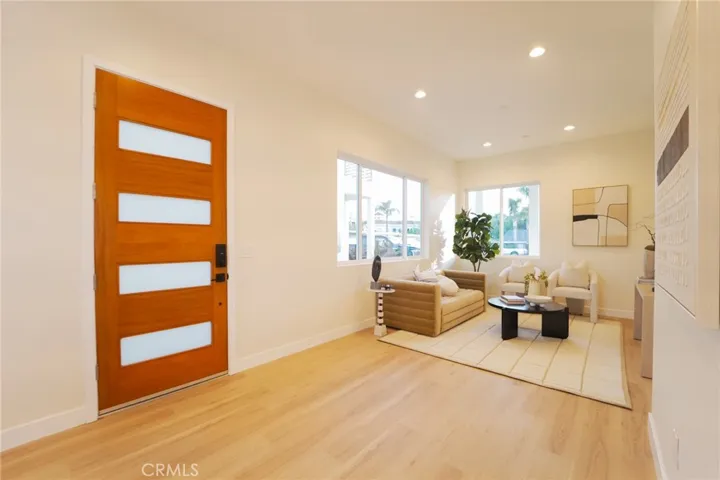 Staged before tenant moved in