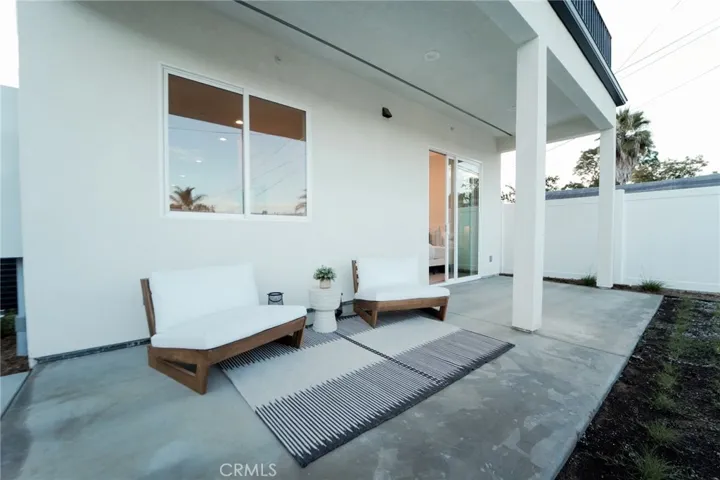 Staged before tenant moved in