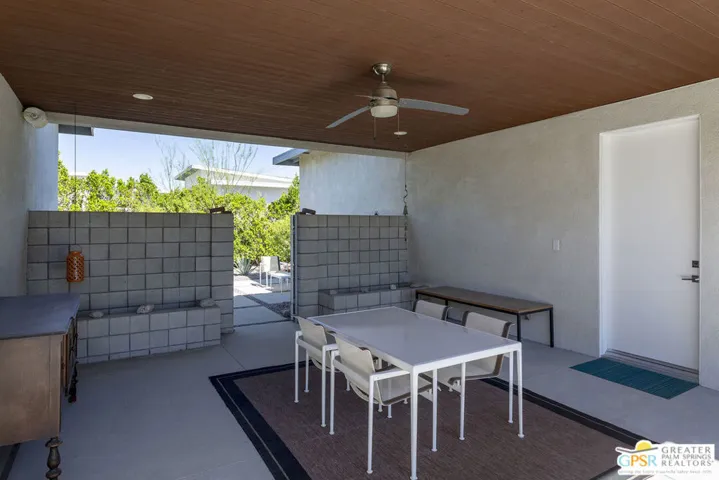 Covered Breezeway Patio