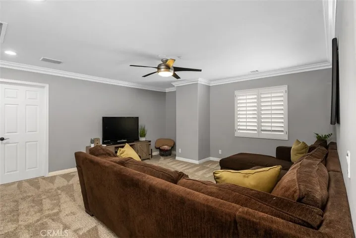 Upstairs loft or enclose for 4th bedroom.