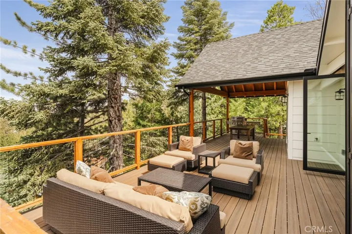main level outdoor trex deck