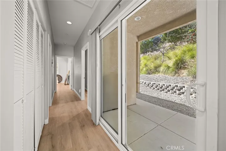 ADU Hallway and Patio 1 of 2