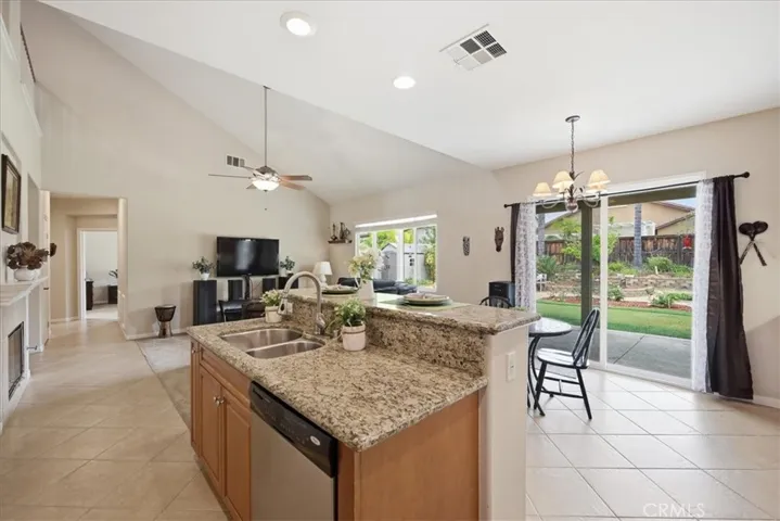 Kitchen looking toward Family Room