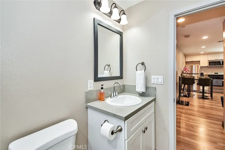 Shared bathroom with one roommate