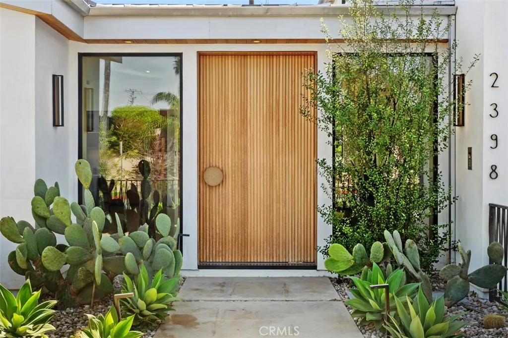 Bespoke door one of the many beautiful custom features
