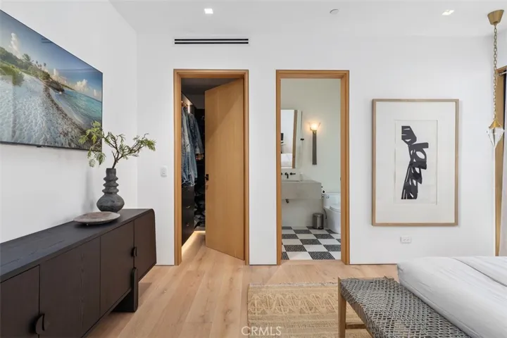 Generous size closet