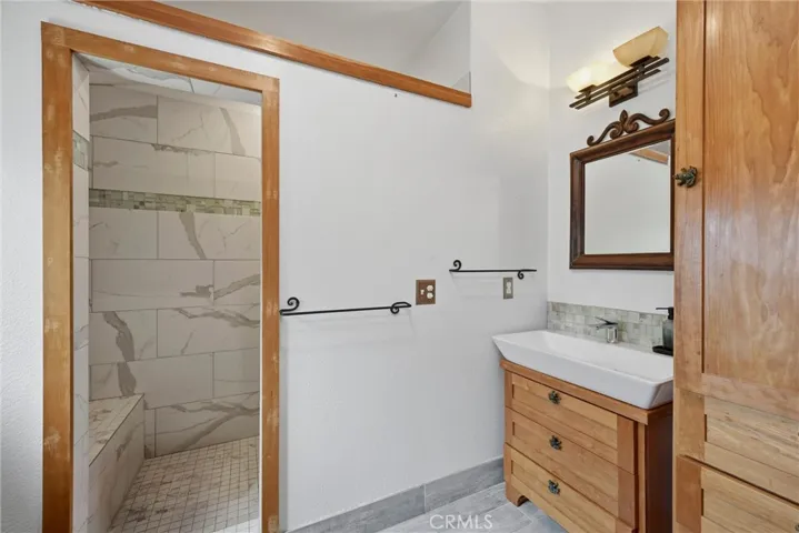 Primary suite bathroom