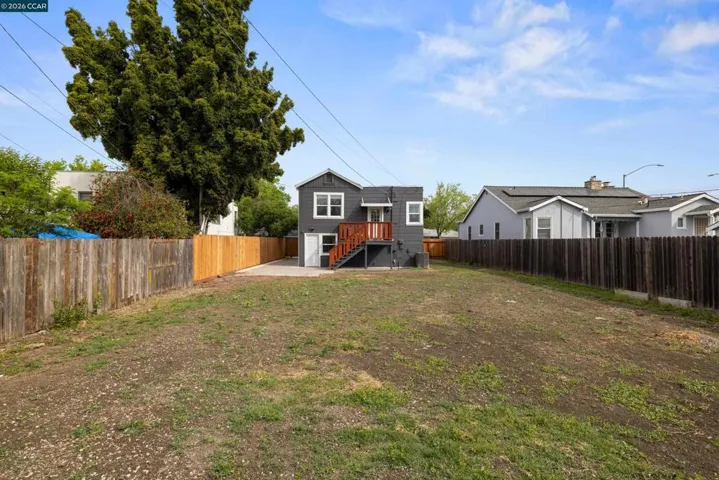 Backyard with ADU Potential