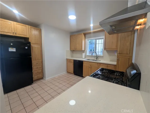 Remodeled kitchen