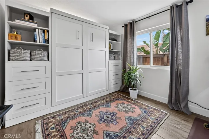 Downstairs Bedroom with Murphy bed (down)