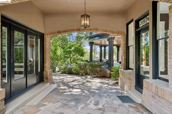 View of patio featuring french doors