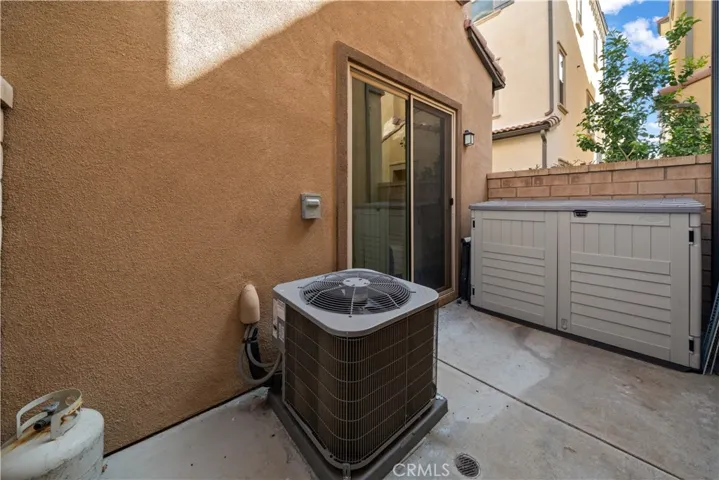 Patio off the bottom bedroom.