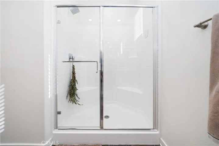 Large walk-in shower